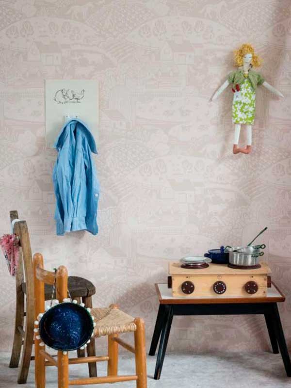 Farrow and Ball tapet