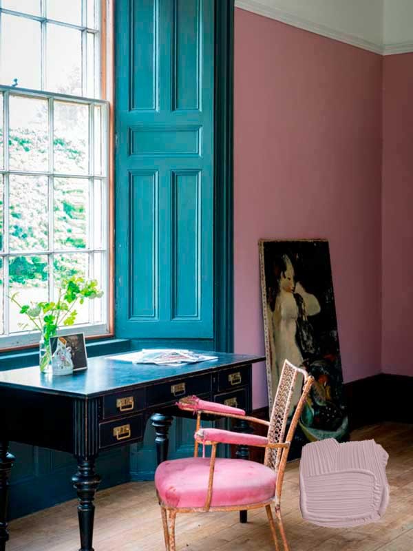 Farrow and Ball - Cinder Rose miljø