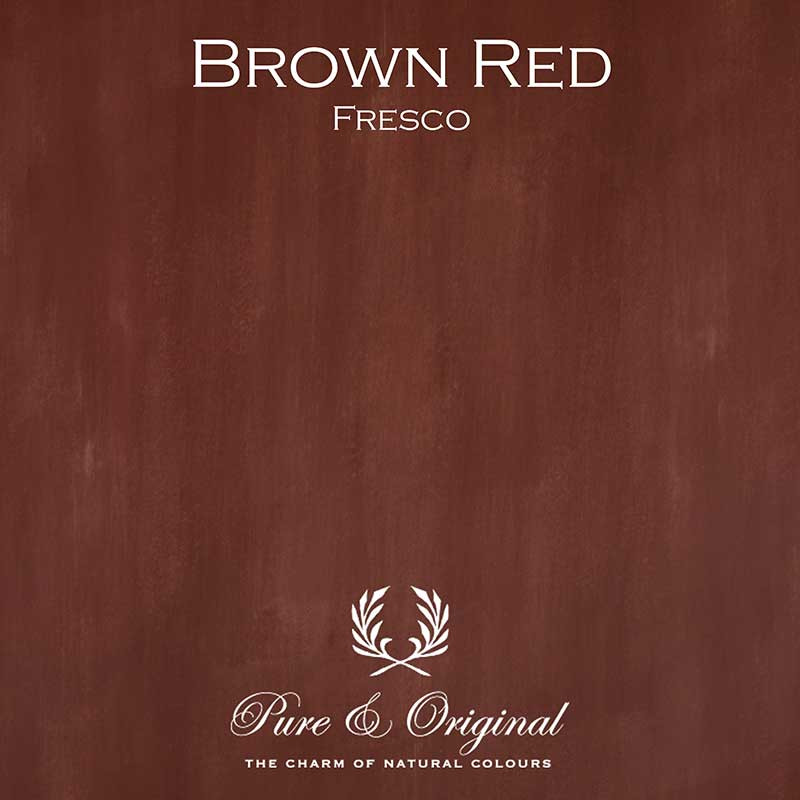 Pure & Original - Brown Red - Fresco kalkmaling