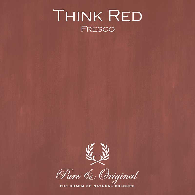 Pure & Original - Think Red - Fresco kalkmaling