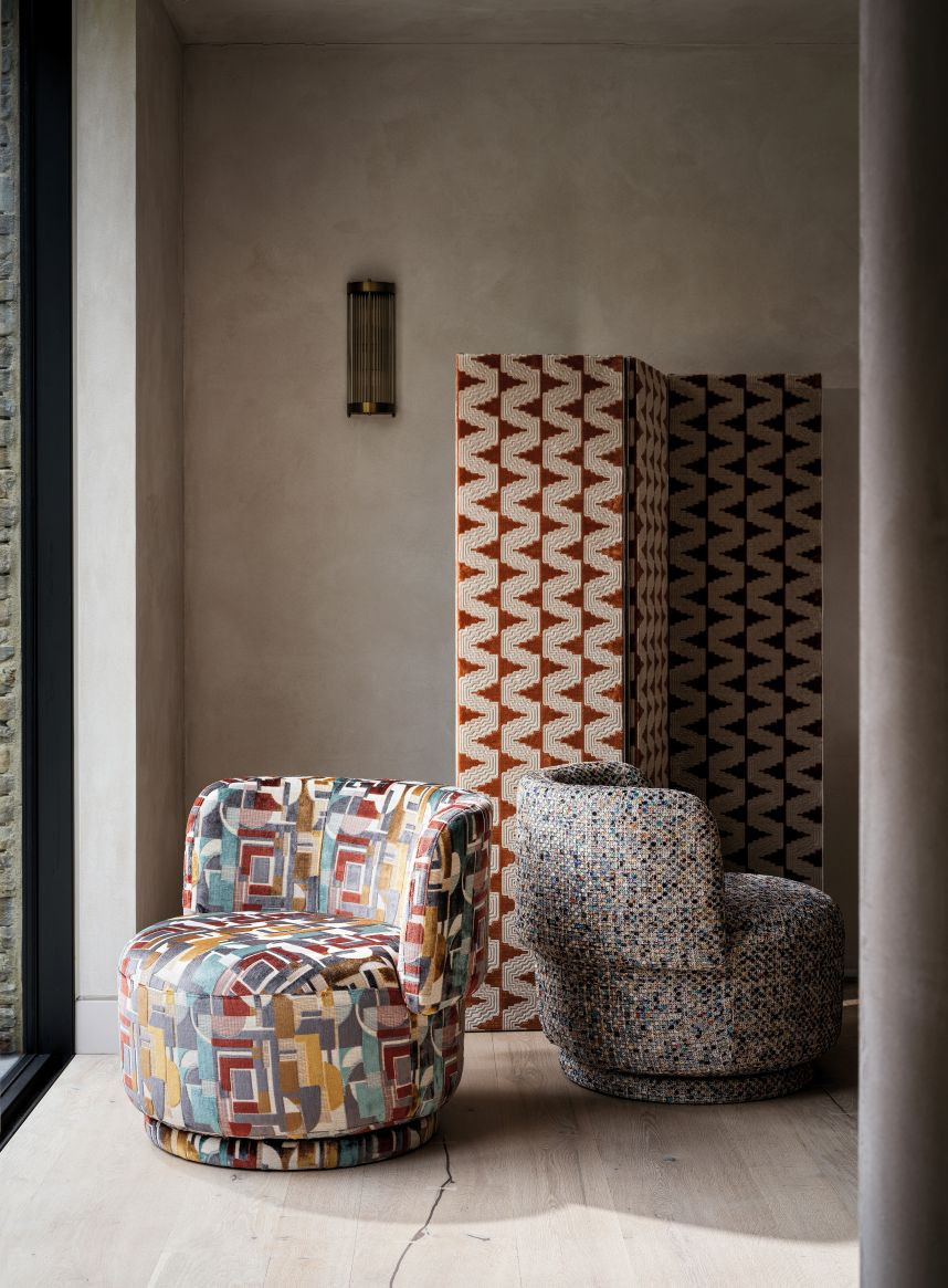 Cavalli møbelstoff fra Osborne & Little | Tapetgalleriet