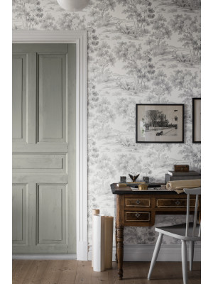 Countryside Morning tapet fra Borås | Tapetgalleriet