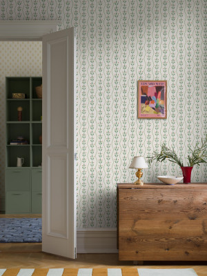 Flower Buds tapet fra Borås | Tapetgalleriet