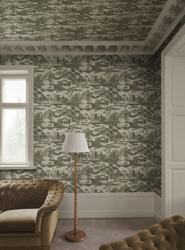 Lake Como tapet fra Sandberg | Tapetgalleriet